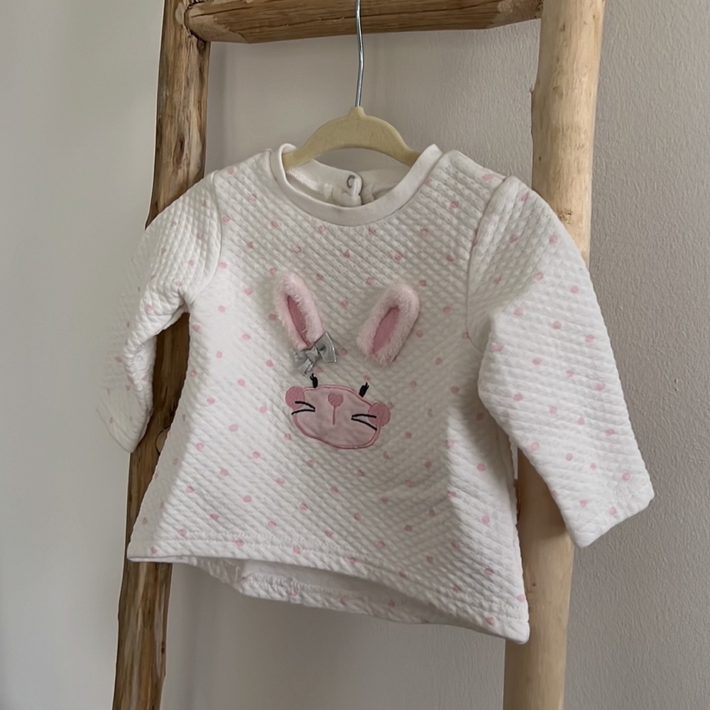 Easter Bunny Cuteness! Quilted top size 9 months - Picture 3 of 7